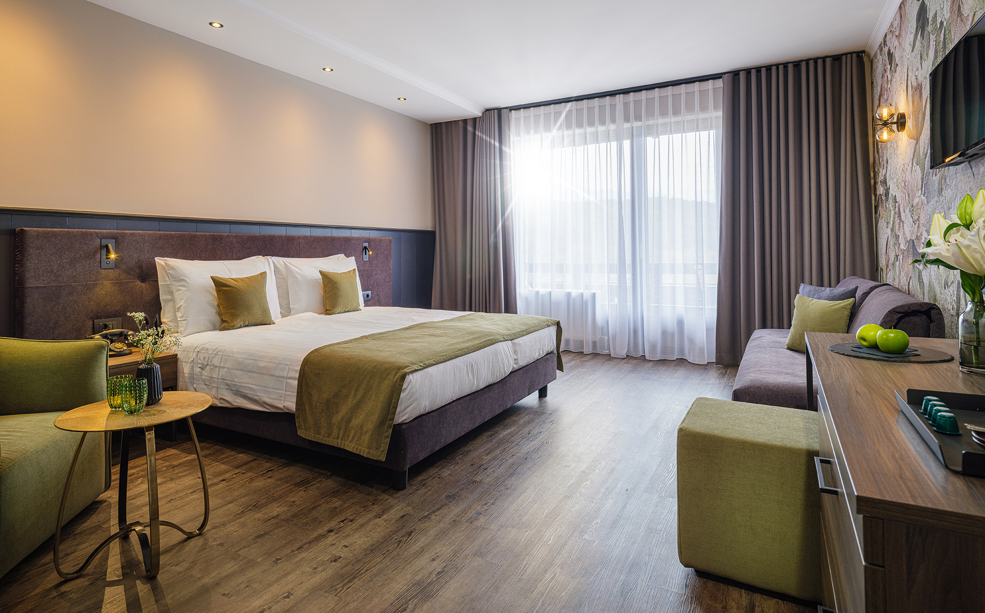 Doppelzimmer Landhaus - Innenansicht Zimmer - Hotel Tirolensis