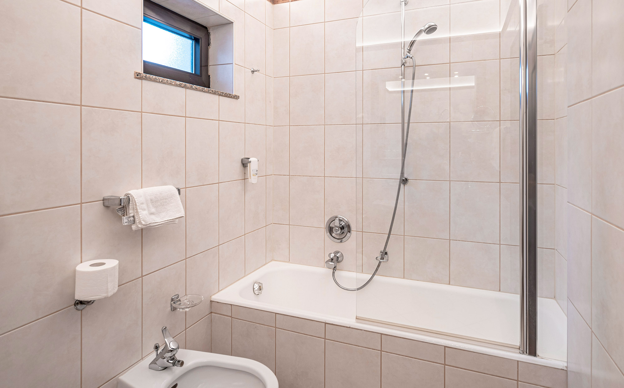 Camera doppia standard - bagno con doccia - Hotel Tirolensis