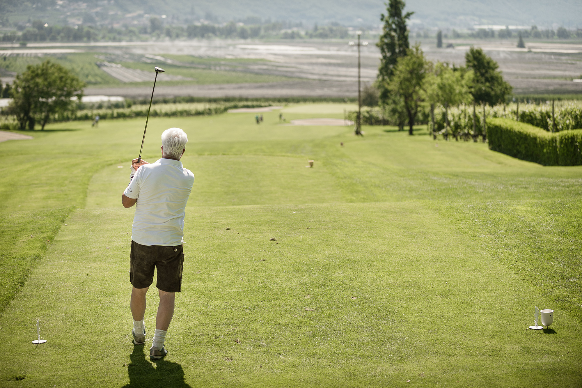 Golf - serve man - Hotel Tirolensis