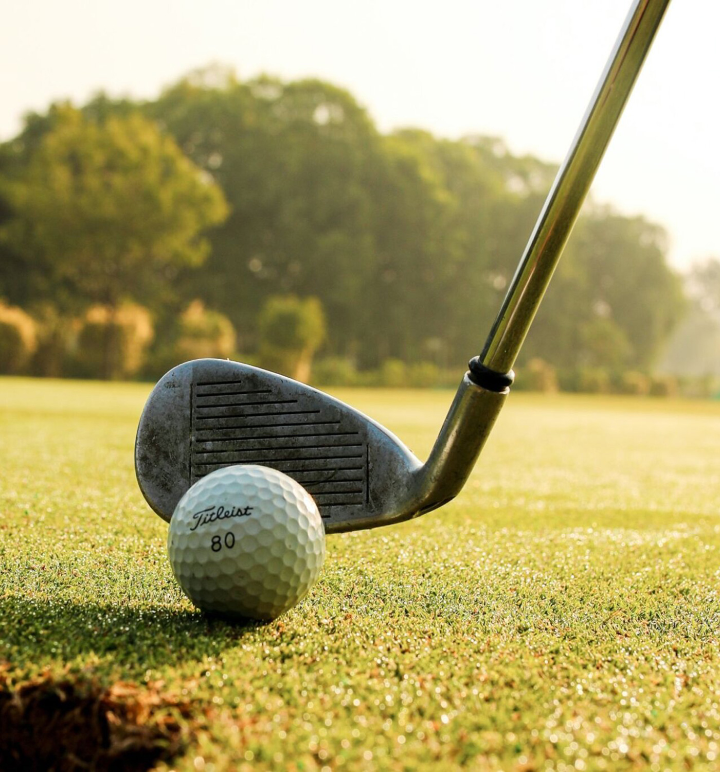 Golfhotel - Detailaufnahme Golfschläger mit Ball - Hotel Tirolensis