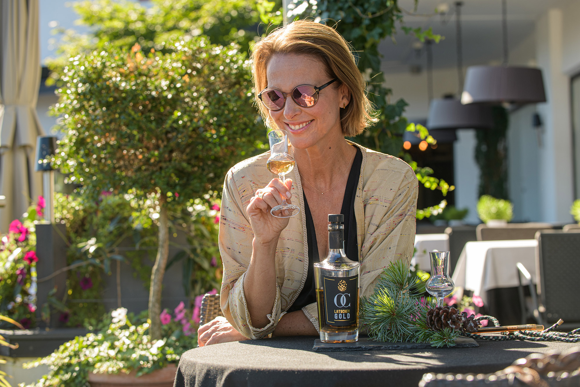 Mountain pine liqueur - souvenir - Hotel Tirolensis